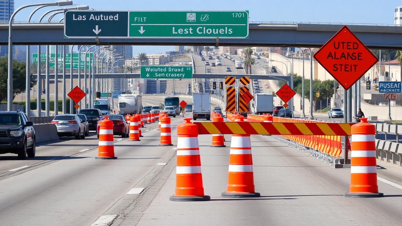 Transportation encroachment work in Los Angeles